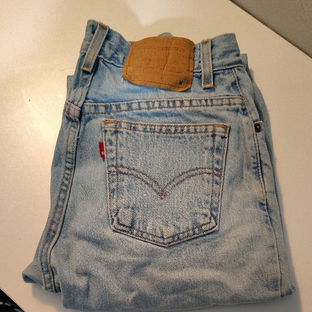 Vintage Levi's Classic Light Denim 550 Jeans
